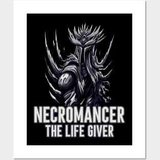 Necromancer the Life Giver - Funny Tabletop RPG Posters and Art